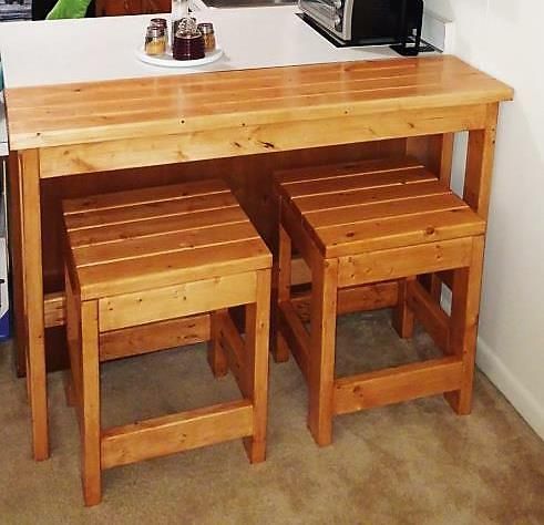 More Like Home: Day 2 - Build a Casual Desk with 2x4s